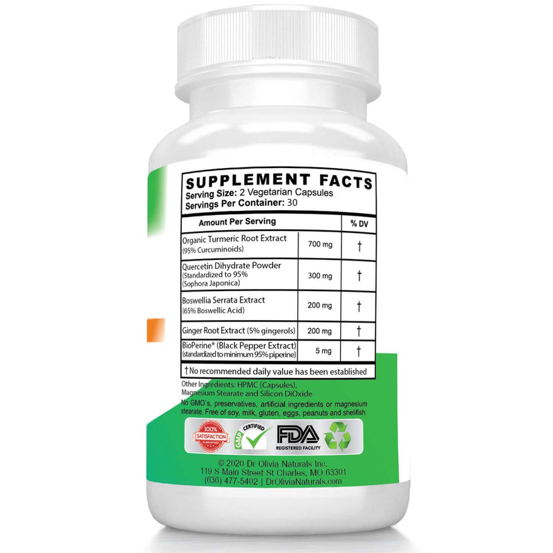 Organic Turmeric - Healthy Inflammatory Response Complex